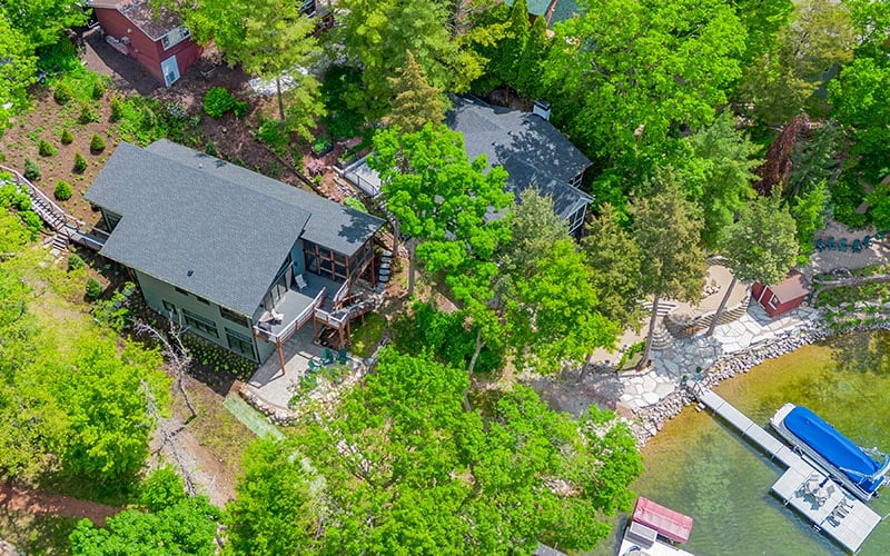 lakefront-home-builder-aerial-view-wi